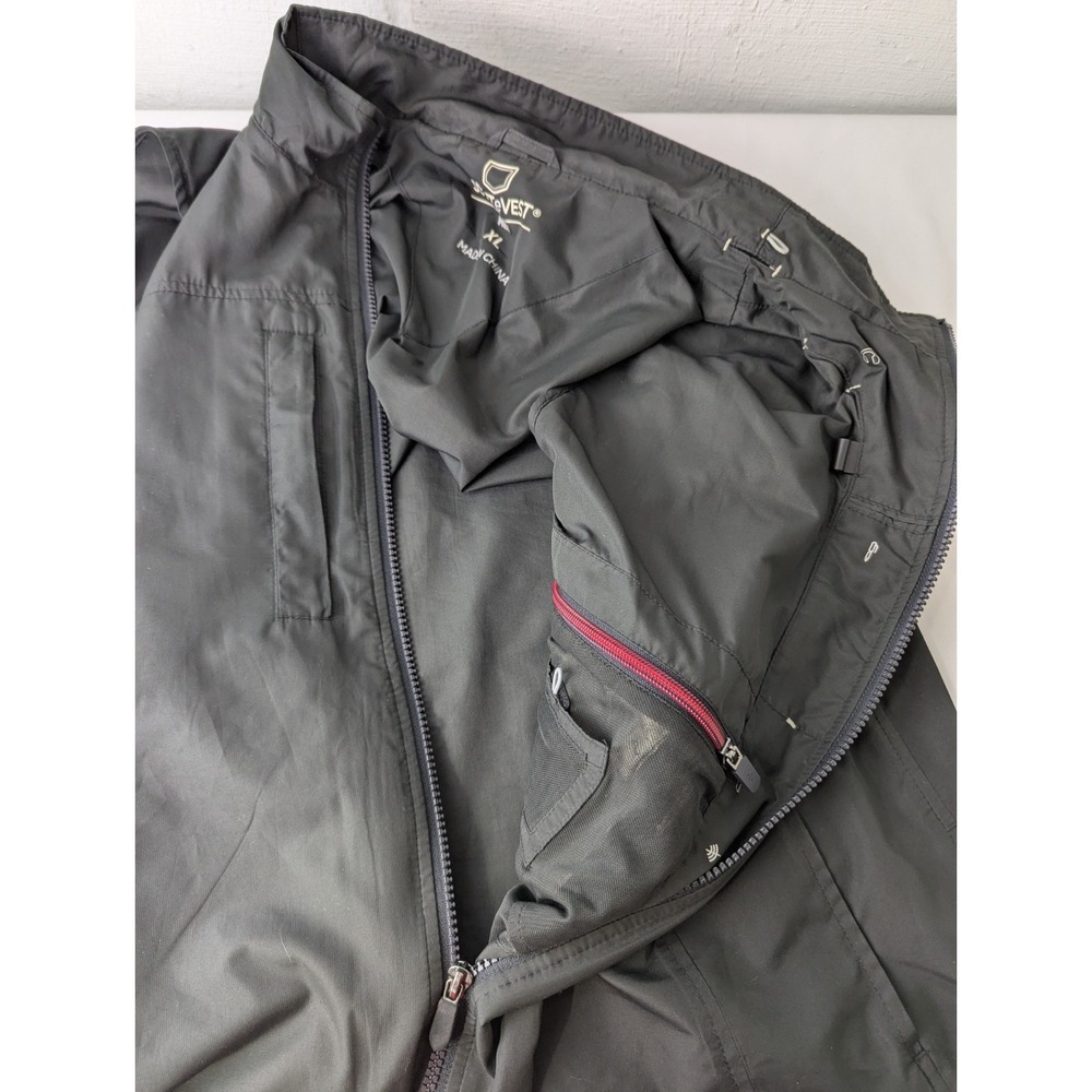 SCOTTeVEST Travel Vest Mens XL Black TEC Technology Enabled Multi Pocket‎ - Picture 9 of 12